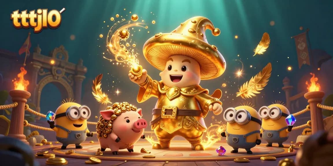 Engage in thrilling adventures at tttjl0 with enchanting characters in a rich casino atmosphere amidst treasures.