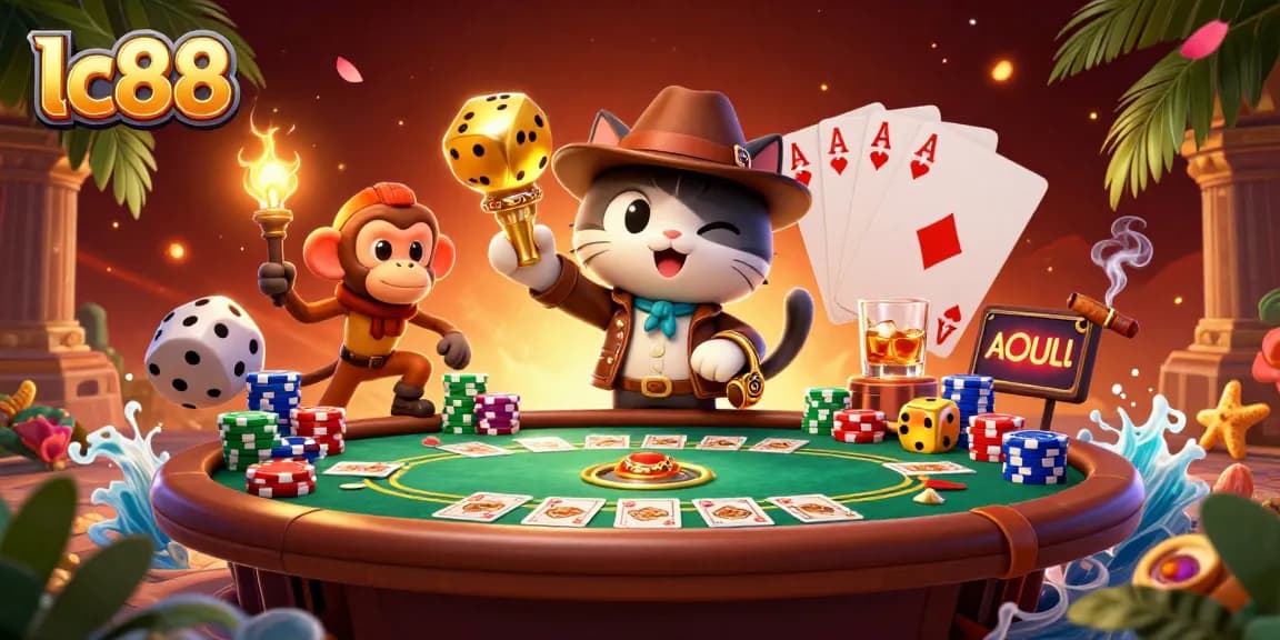 Experience thrilling casino adventures with lc88, as a cat archaeologist uncovers golden treasures!