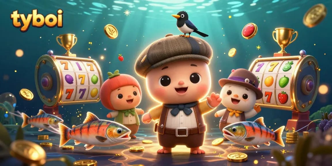 Experience the exciting tyboi slots with captivating characters and dynamic game elements.