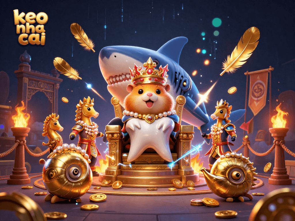 Experience the thrill of keo nha cai as you enter a vibrant, royal gambling scene.