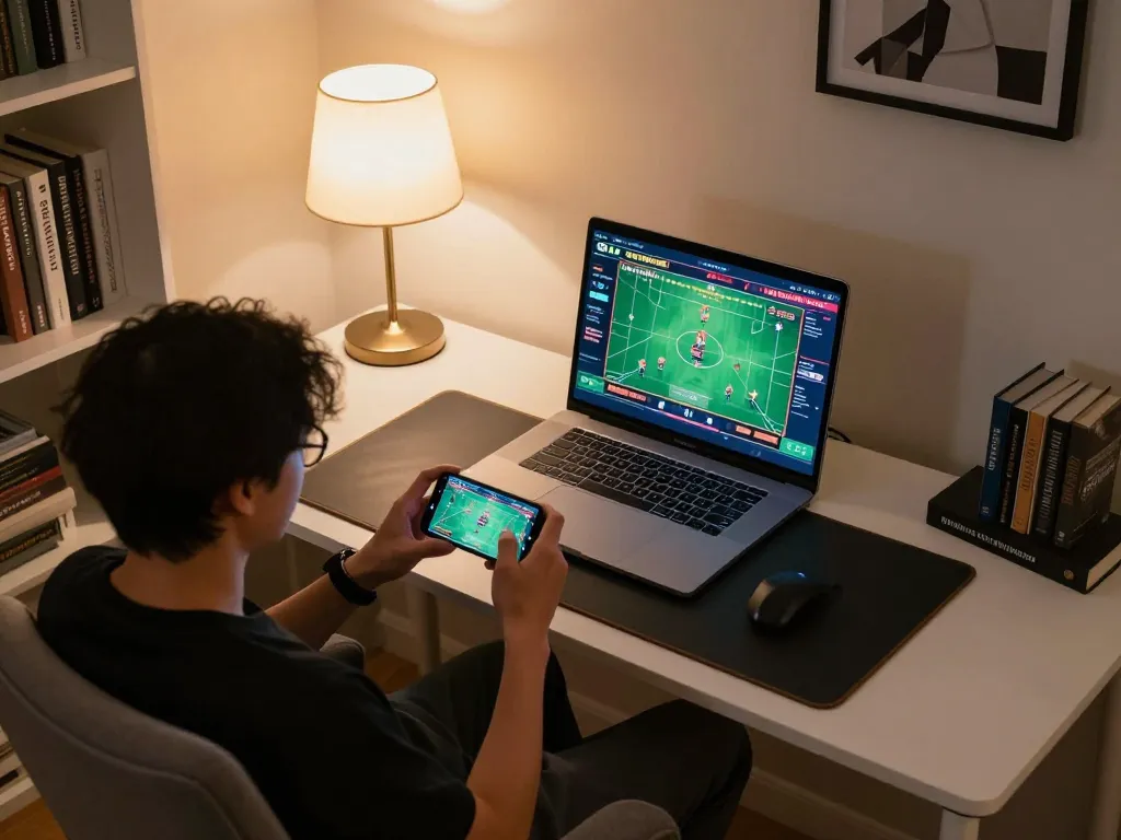 Engaging in exciting mobile sports betting with rokok88 link alternatif on smartphone