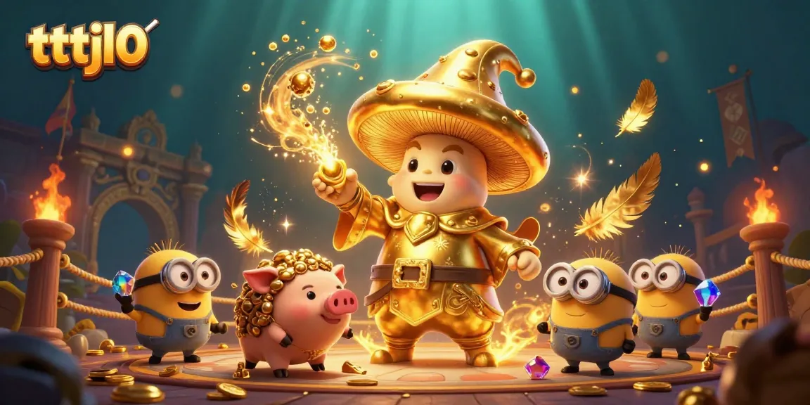 Engage in thrilling adventures at tttjl0 with enchanting characters in a rich casino atmosphere amidst treasures.