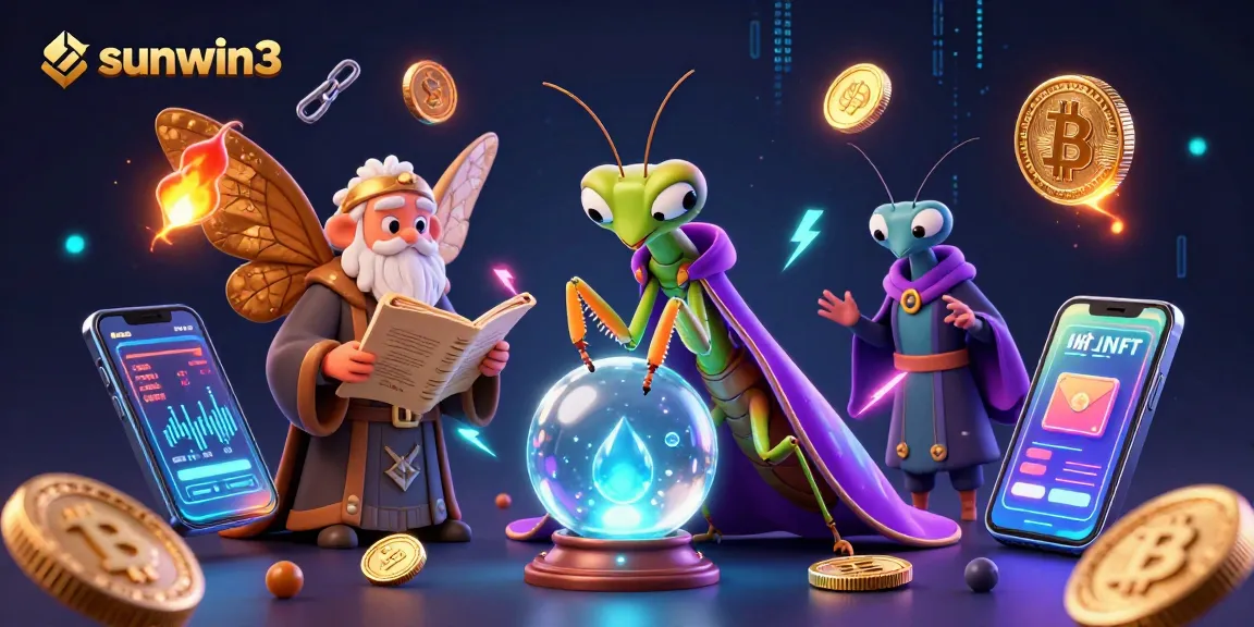 Play and win at sunwin3 with vibrant slots, crypto coins, and mystical characters.