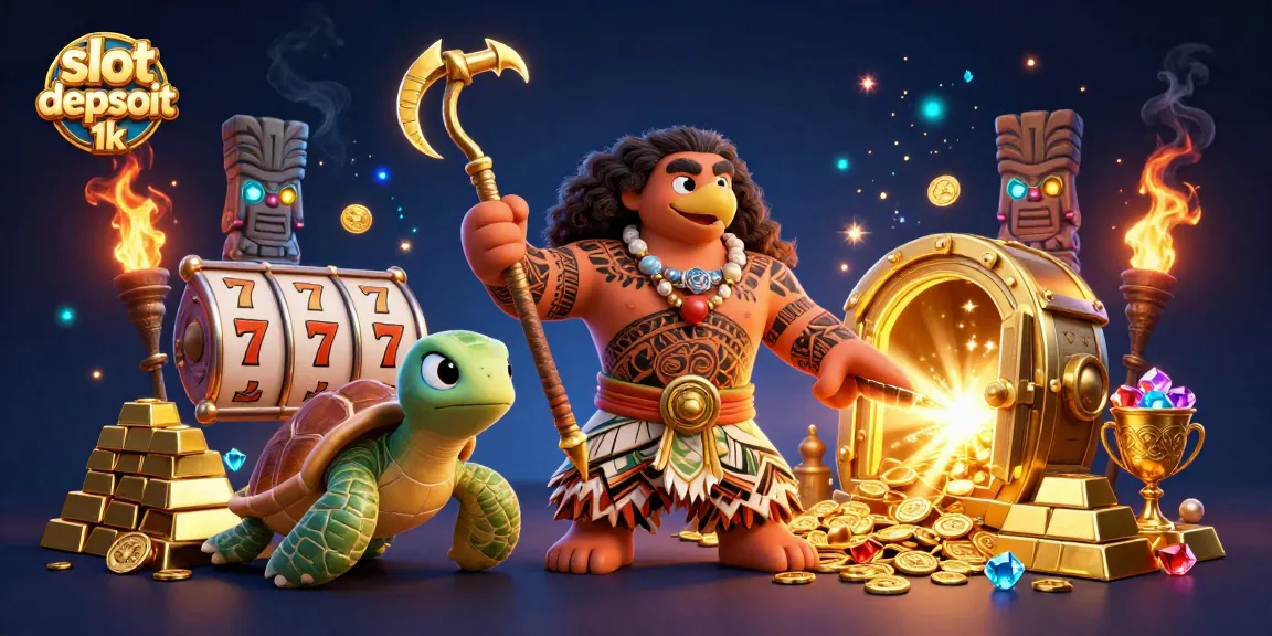 Experience thrilling wins at slot depsoit 1k with rich treasure and vibrant, engaging characters.