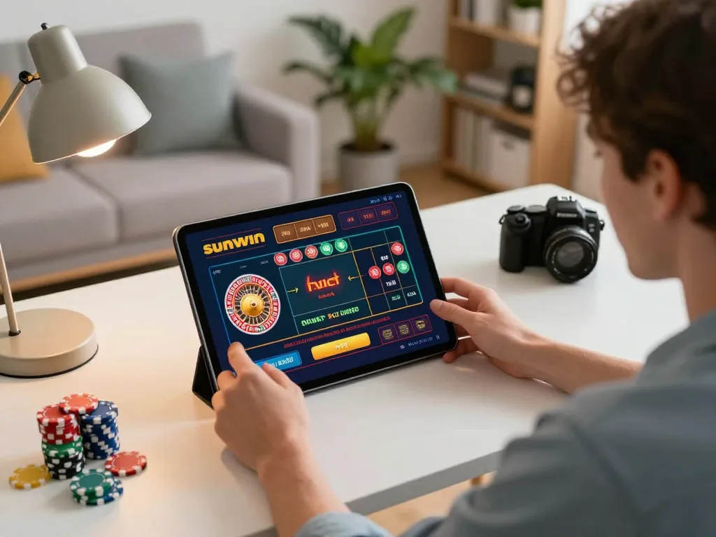 Experience thrilling gameplay at sunwin with interactive online roulette at home.