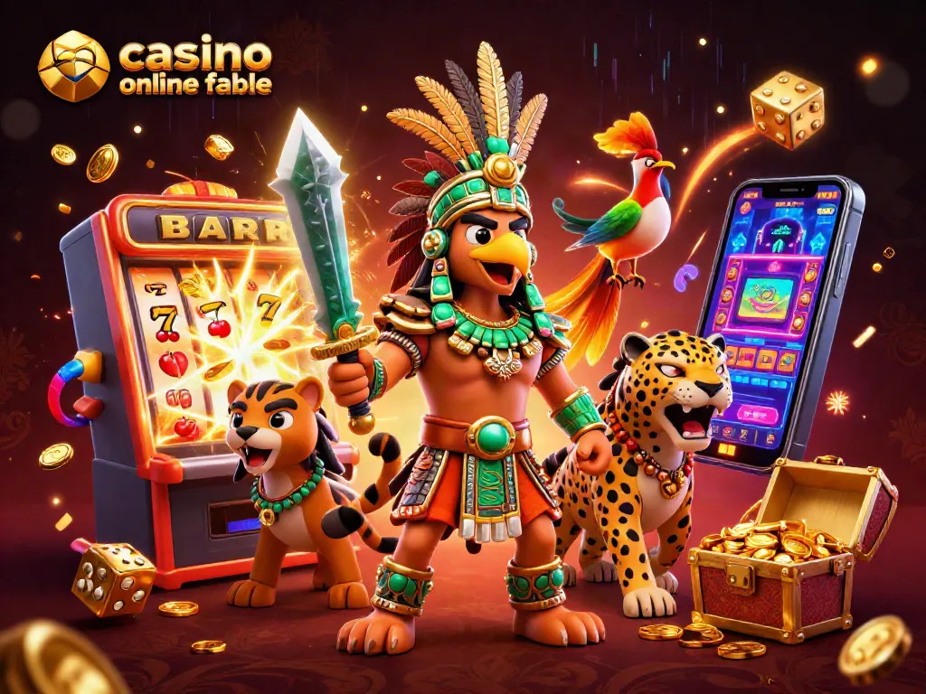 Disfruta de la experiencia de juego en el casino online fiable con guerreros aztecas y jackpots brillantes.