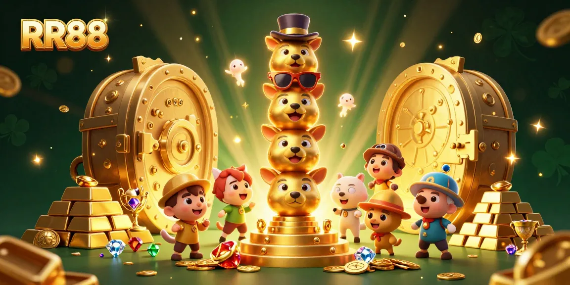 Experience RR88's thrilling casino adventure with dynamic characters and an explosion of treasures.