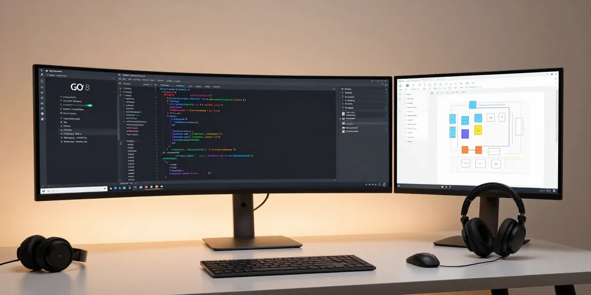 GO8 SaaS platform showcasing advanced software development tools in a professional workspace.
