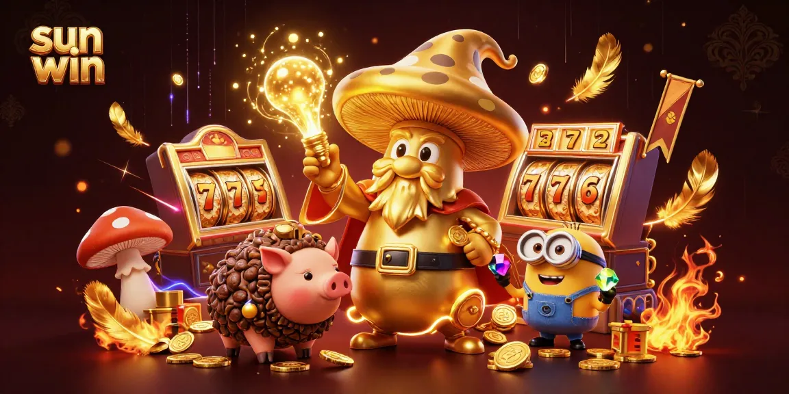 Experience sun win's magical gold wins with playful characters and dynamic casino elements.