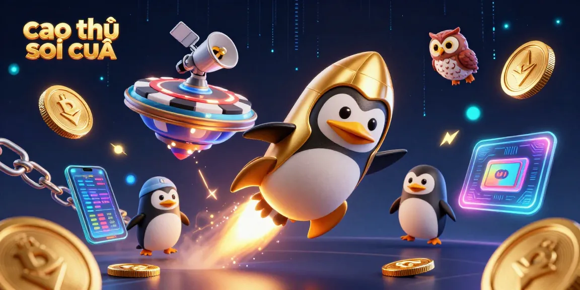 Cao thủ soi cầu reveals winning strategies amidst colorful 3D casino-themed illustrations.