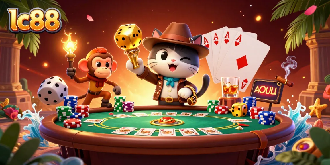 Experience thrilling casino adventures with lc88, as a cat archaeologist uncovers golden treasures!