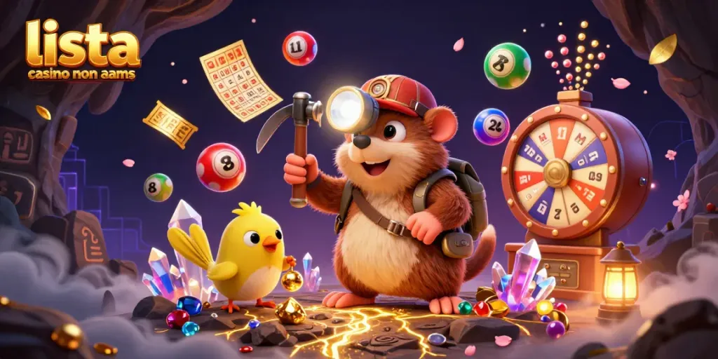 Scopri la lista casino non AAMS attraverso un'avventura con un simpatico talpa e giochi di fortuna.