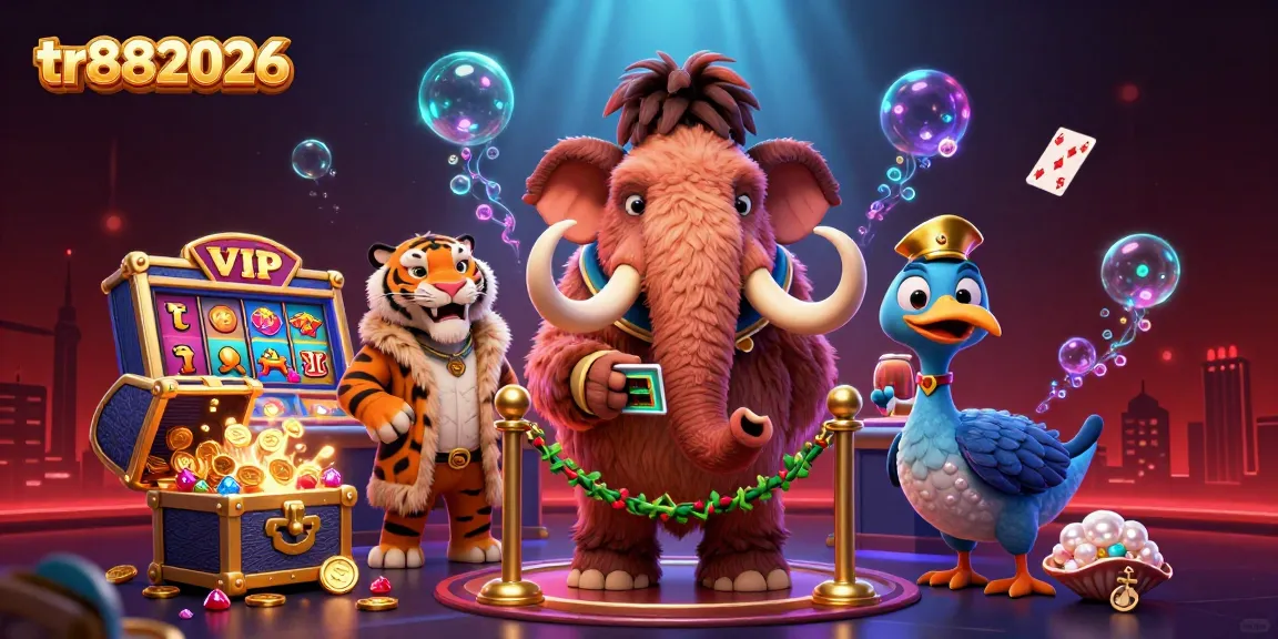 Experience thrilling gameplay at tr882026 with dynamic casino characters and vibrant slot elements.