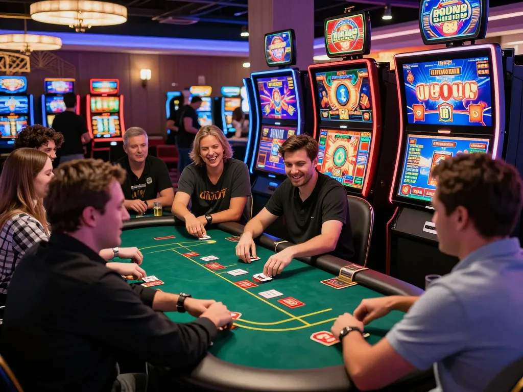 Enjoy the vibrant online gaming experience at RR88 - showcasing players engaged in thrilling activities.
