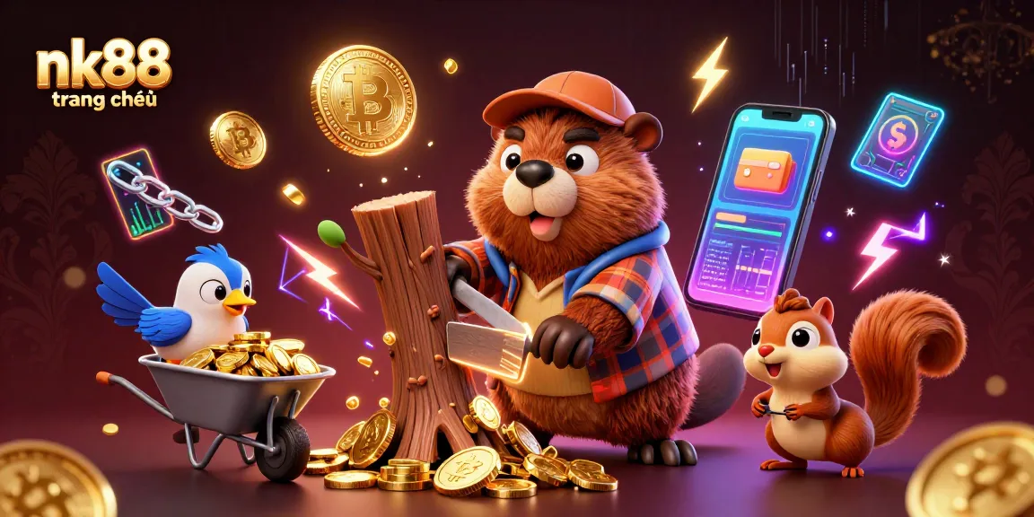 Engage in winning strategies at nk88 trang chủ with vibrant casino-themed 3D illustration.