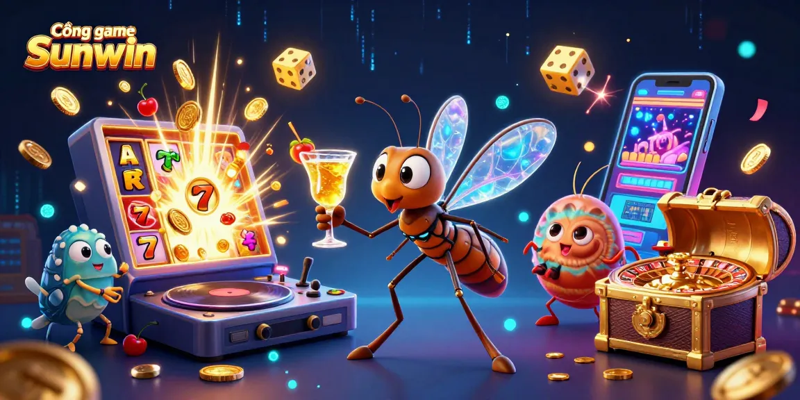 Engage in thrilling action at Cổng game Sunwin with immersive games and vibrant 3D casino elements.