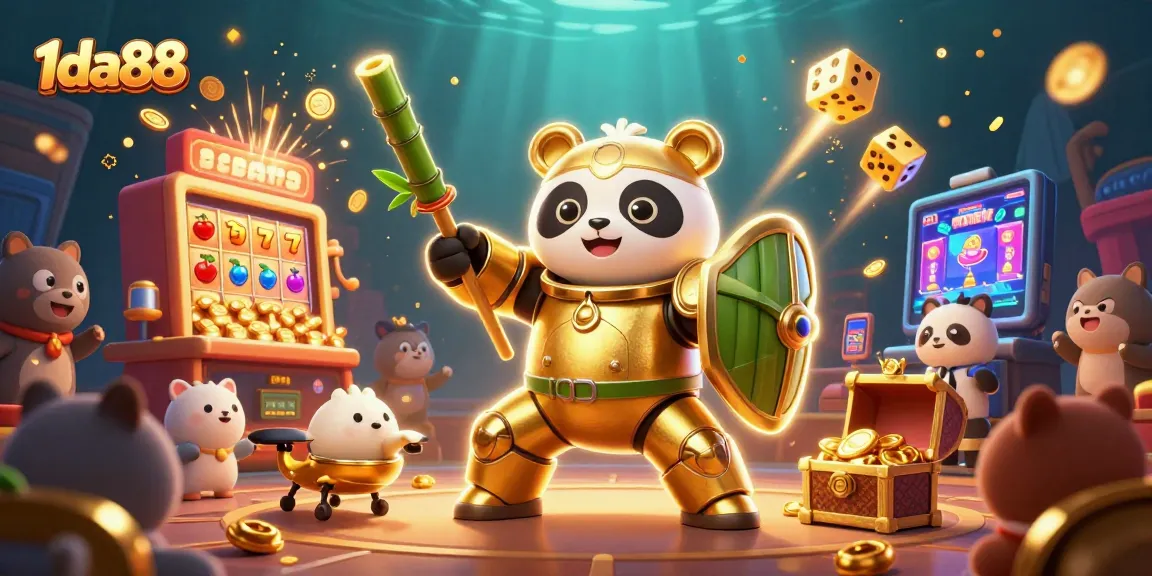 Experience thrilling wins at 1da88 in a vibrant casino showdown with dynamic characters and elements.