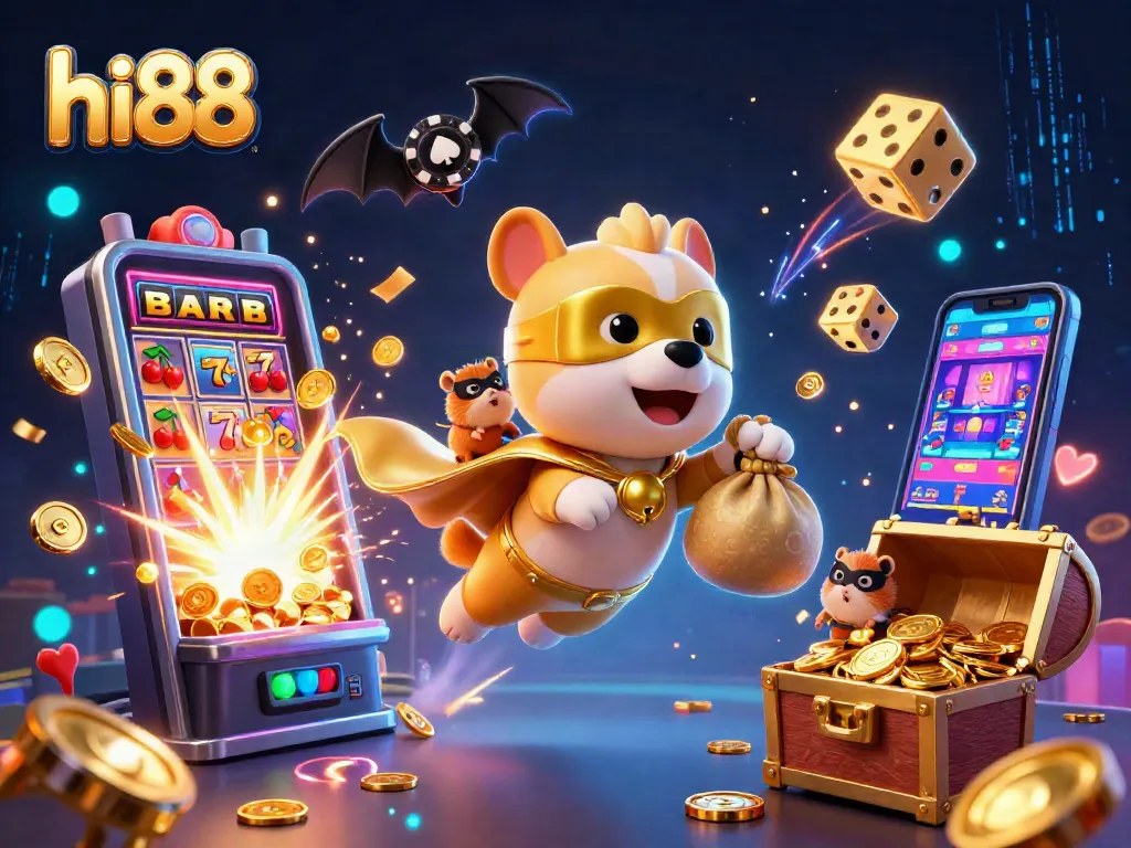Spin jackpot reels with hi88 and win big prizes in this vibrant casino scene.