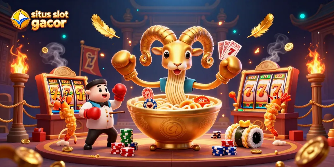 Experience winning action at situs slot gacor with a vibrant gaming scene filled with dynamic characters and elements!