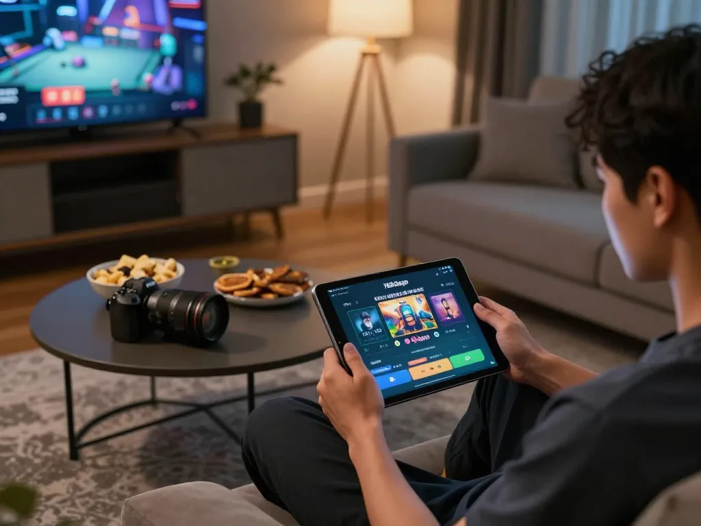 Playing on the 789clubgo app in a cozy home environment with strategic gameplay elements visible