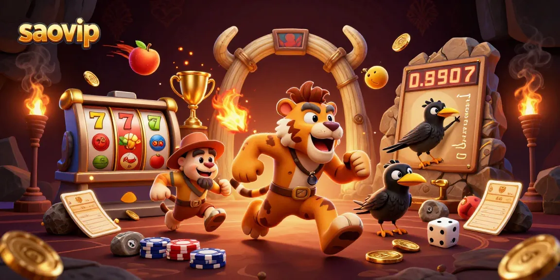 Play exciting slot games at saovip with renowned characters and dynamic elements for full action!