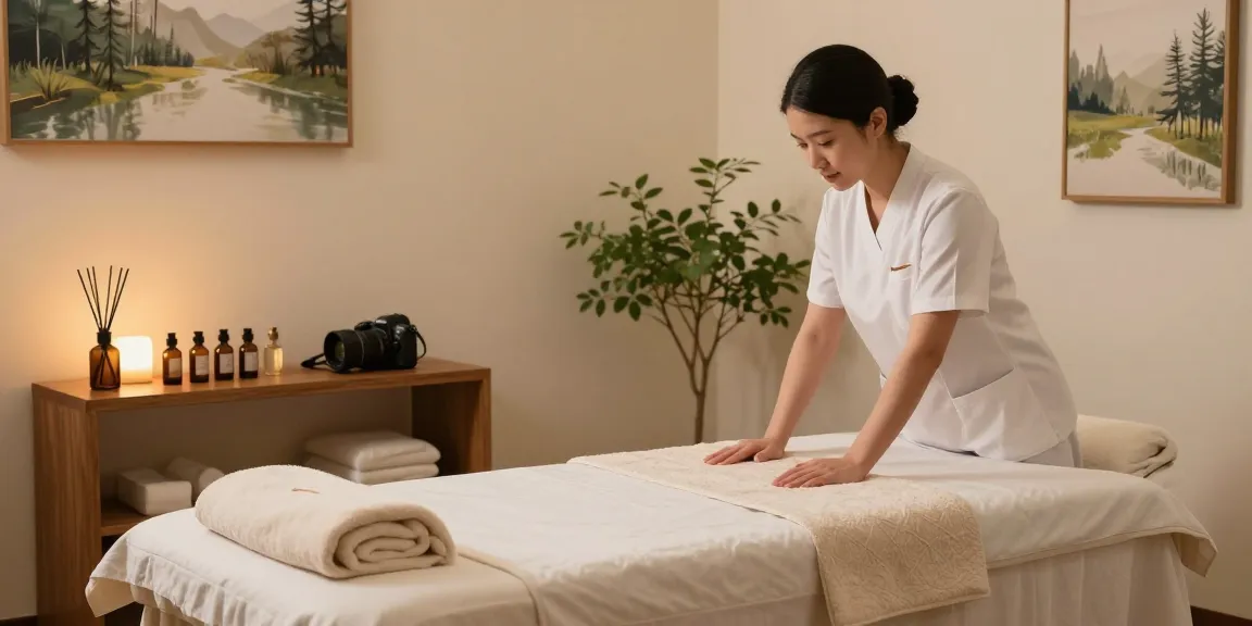 Experience a relaxing 의정부출장안마 with skilled therapists in a tranquil massage room.