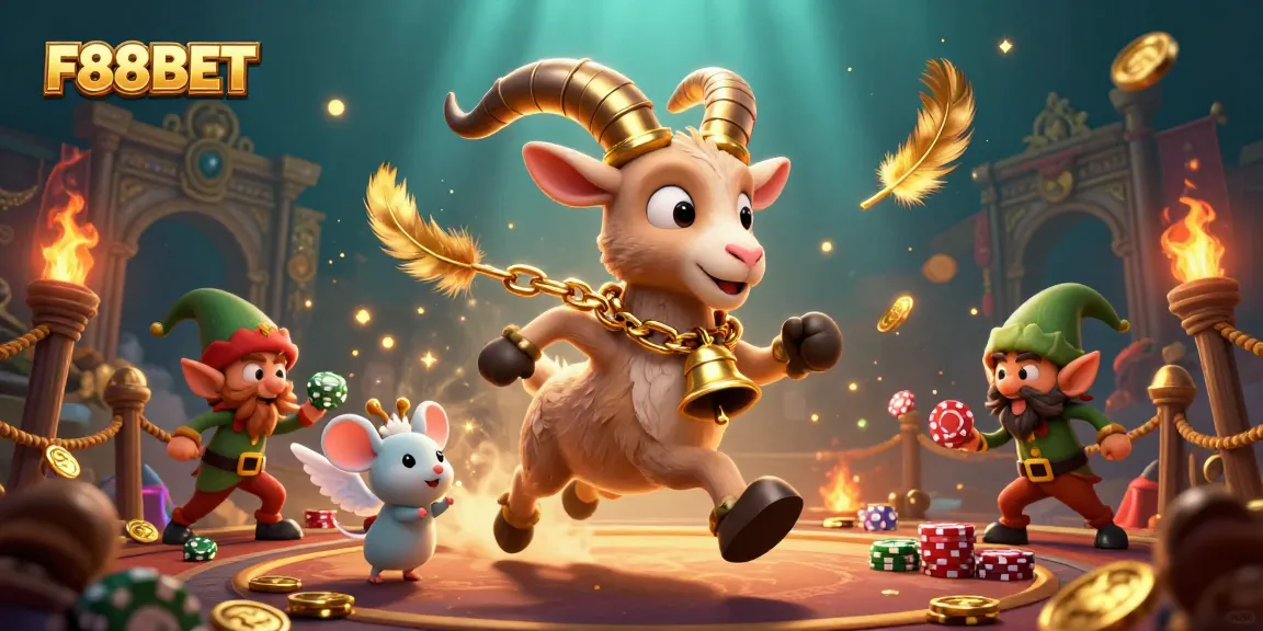 Experience thrilling play at F88BET with engaging characters in a vibrant, dynamic casino scene.