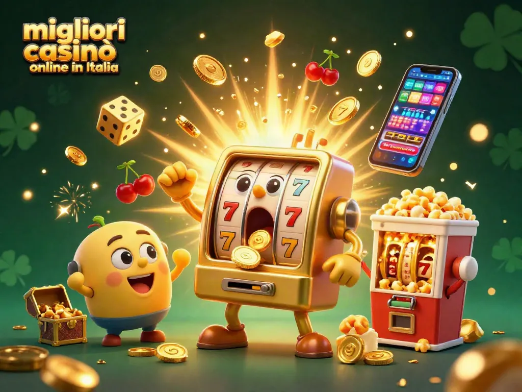 Gioca e vinci nei migliori casinò online in Italia con slot machine d'oro e premi esplosivi.