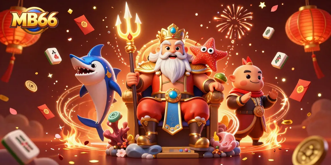 Experience thrilling gameplay at MB66, showcasing vibrant casino elements with a fantasy twist.